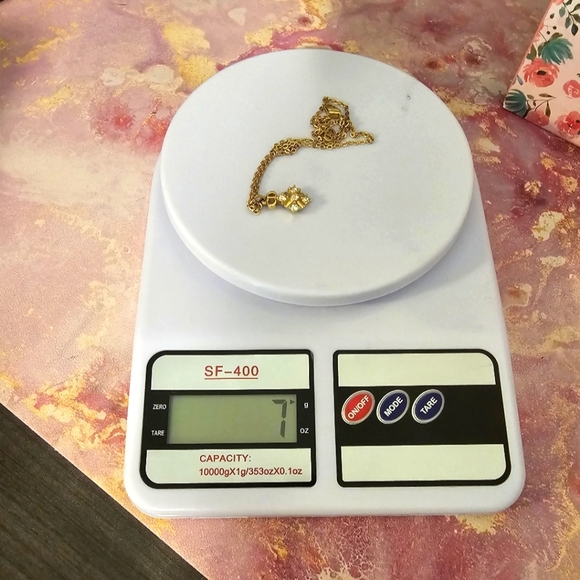 Christian Dior Vintage Gold and Rhinestone "CD" Pendant Necklace - Picture 14 of 14